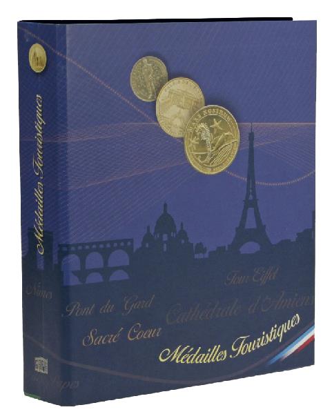 Album de poche illustré pour 36 médailles touristiques. - Philantologie