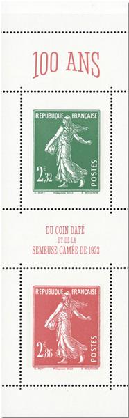 Timbres pour philatélistes N° 2570 France Carnets Grands Hommes