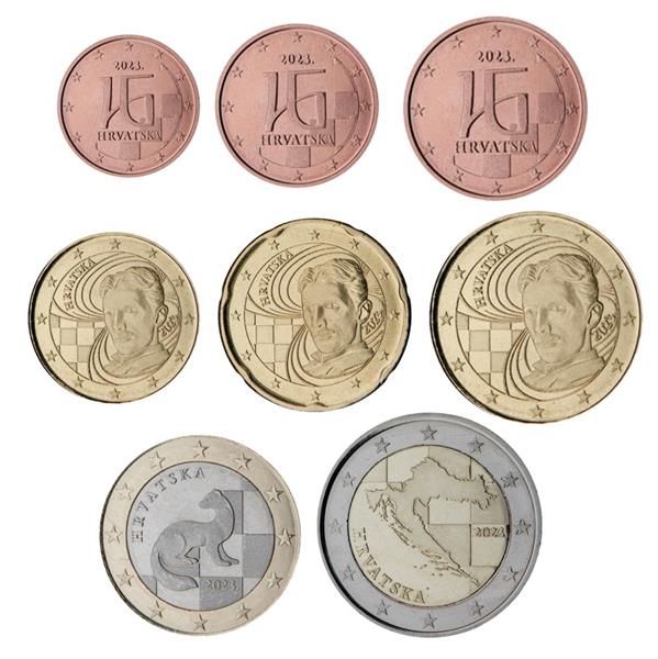 KIT EURO CROATIE (2023) - Yvert et Tellier - Philatélie et Numismatique