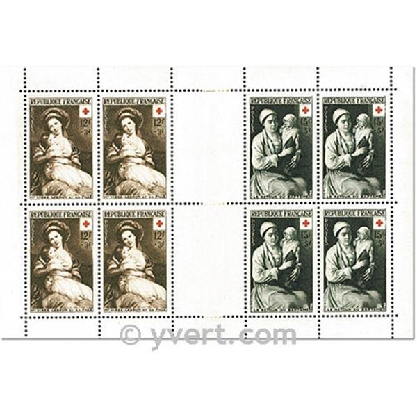 Carnet de timbres Croix-Rouge 1969 neuf**. - Philantologie