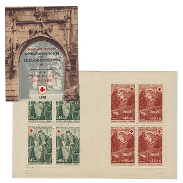 n° 2019A - Timbre France Carnets Croix Rouge (1970) - Yvert et