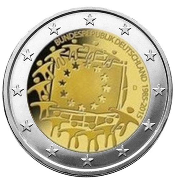 catalogue yvert et tellier de 2â‚¬ : Pièce 2015 (30E ALLEMAGNE commémorative