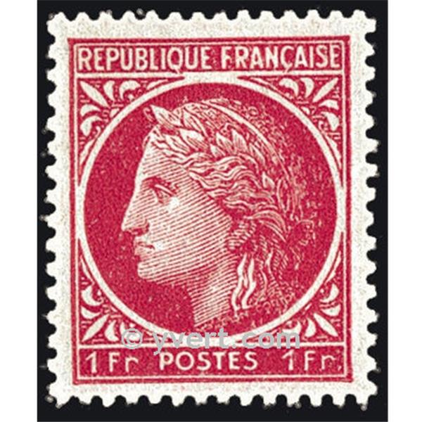 n° 676 - Timbre France Poste - Yvert et Tellier - Philatélie et Numismatique