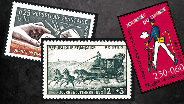 image des timbres nommés: journée du timbre