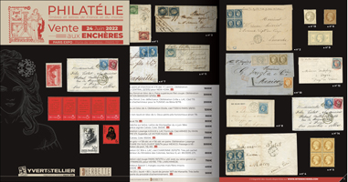 Catalgue de la vente aux enchères de timbres du 24/06/2022