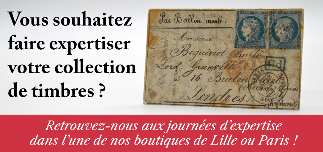 EXPERTISE - YVERT ET TELLLIER -  Philatélie