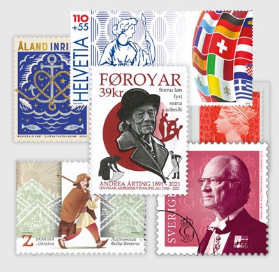 LES TIMBRES D'EUROPE