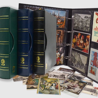 LES ALBUMS ET RECHARGES POUR CARTES POSTALES