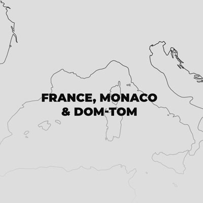 FRANCE, MONACO & DOM-TOM
